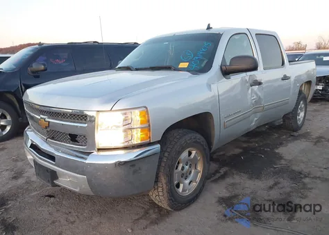 2012 Chevrolet Silverado 1500 Lt из США, поврежденный, VIN 3GCPCSE0XCG308089